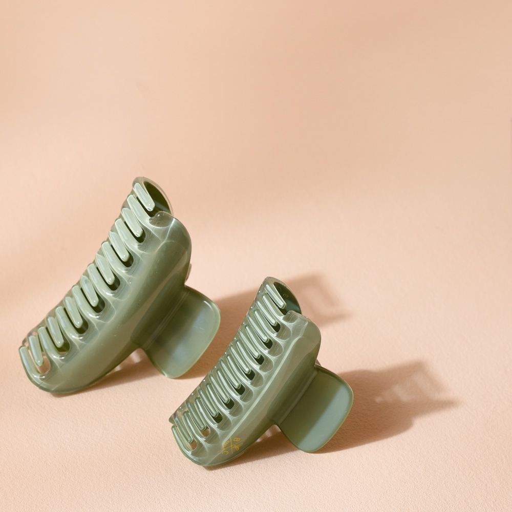 Accessoires cheveux - Pince opaline Vert d'eau petit format - BACHCA