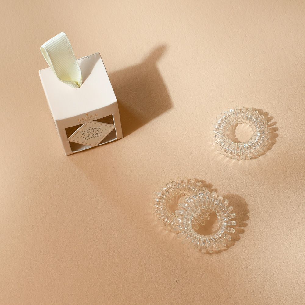 Accessoires cheveux - Elastiques invisibles x4 - BACHCA