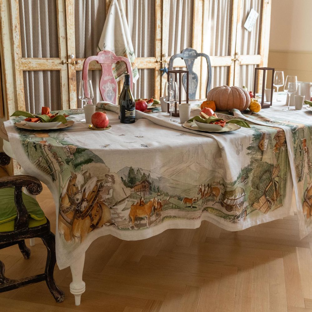 Linge d'office - Nappes - TESSITURA TOSCANA TELERIE