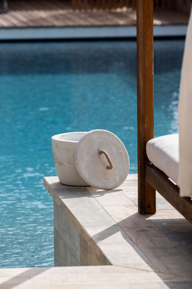 Candles - Concrete Color Candle Small - MON DADA