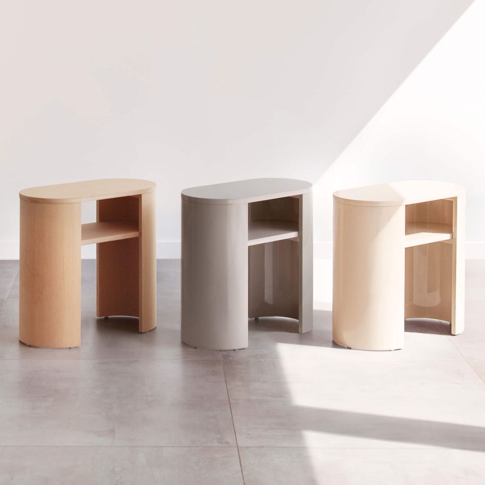Other tables - KATE - Rounded end table - KULILE