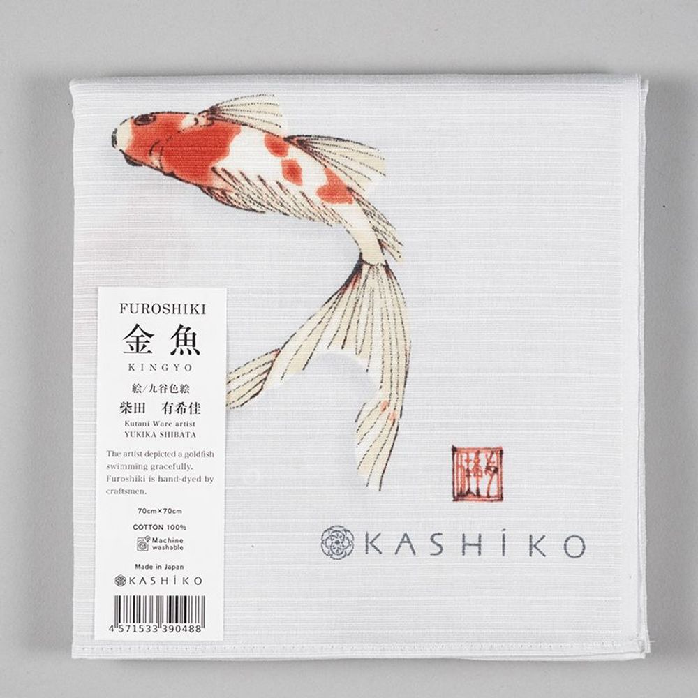 Prêt-à-porter - Furoshiki “POISSON ROUGE”　Créé par Yukika Shibata - NAKABI¿¿¿¿