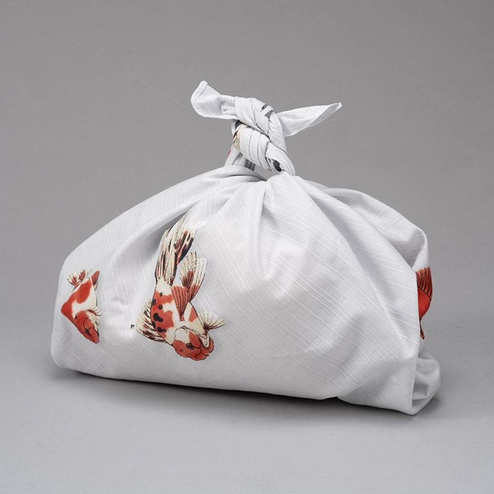 Prêt-à-porter - Furoshiki “POISSON ROUGE”　Créé par Yukika Shibata - NAKABI¿¿¿¿