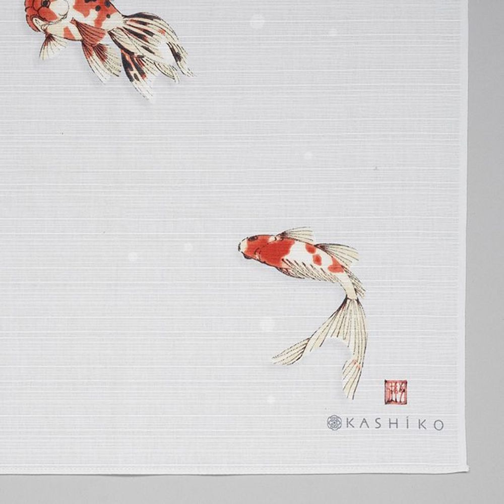 Prêt-à-porter - Furoshiki “POISSON ROUGE”　Créé par Yukika Shibata - NAKABI¿¿¿¿