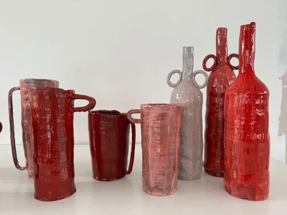 Carafes - SMALL IMPERFECT JAR - ONOFRIO ACONE CERAMIC CREATOR