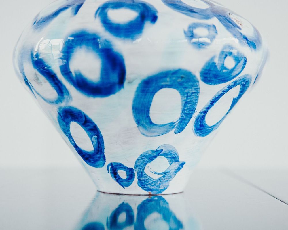 Pots de fleurs - BLU VASE - ONOFRIO ACONE CERAMIC CREATOR
