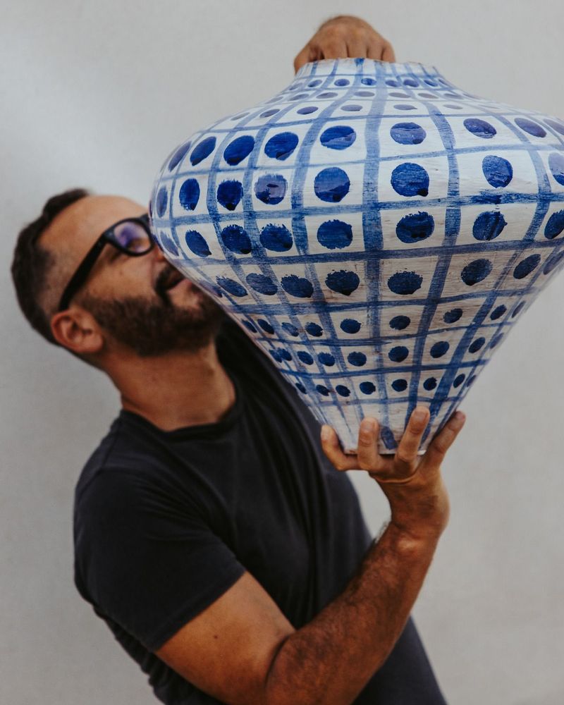 Pots de fleurs - BLU VASE - ONOFRIO ACONE CERAMIC CREATOR