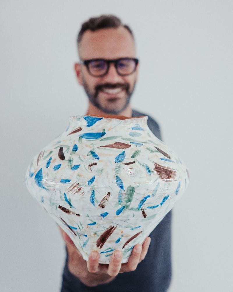 Pots de fleurs - BLU VASE - ONOFRIO ACONE CERAMIC CREATOR