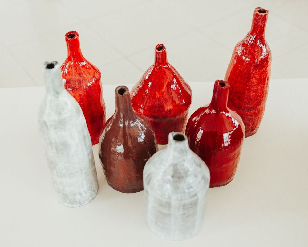 Pots de fleurs - CERAMIC VASE - ONOFRIO ACONE CERAMIC CREATOR