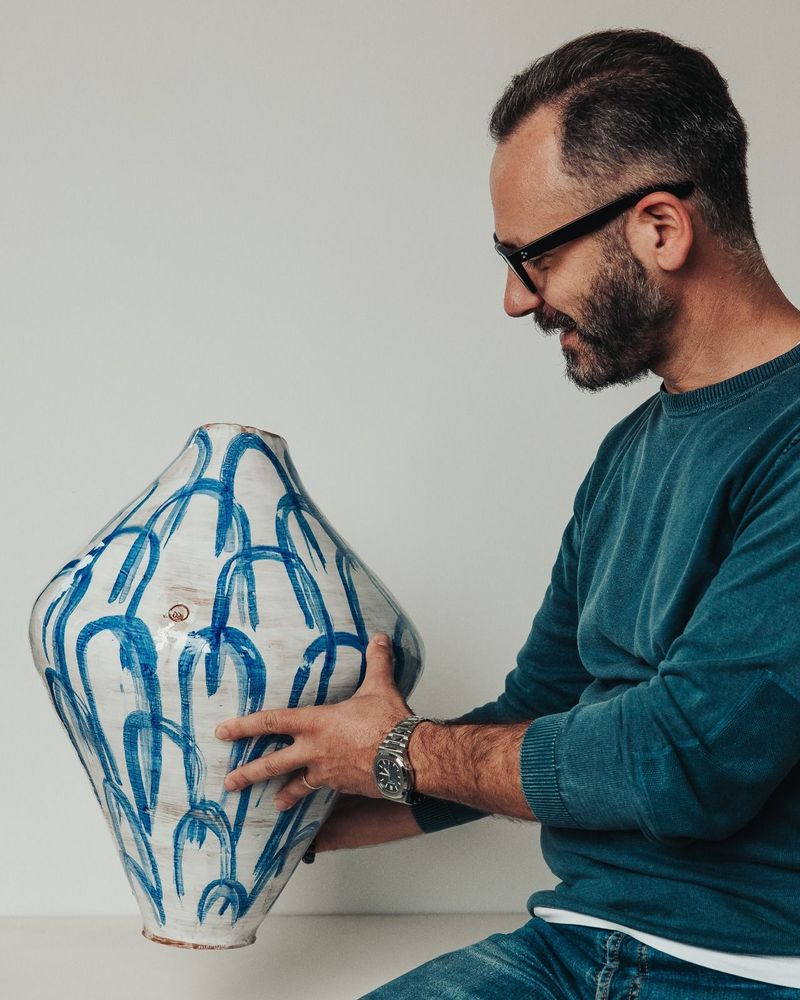 Pots de fleurs - CERAMIC VASE - ONOFRIO ACONE CERAMIC CREATOR