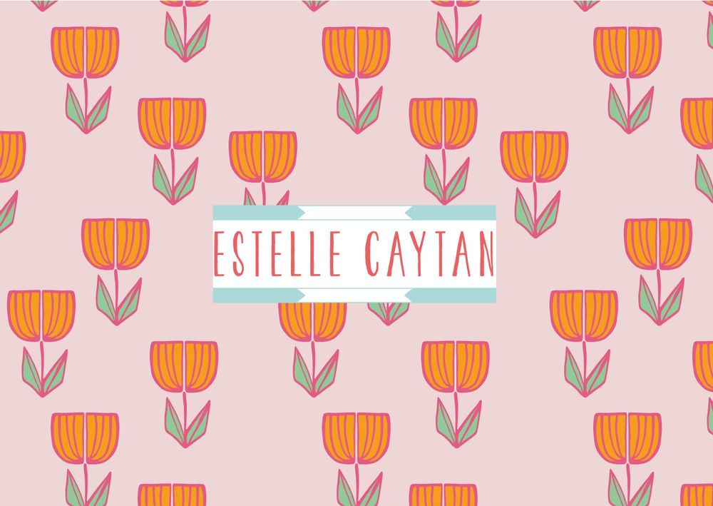 Mode enfantine - Pattern design - ESTELLE CAYTAN