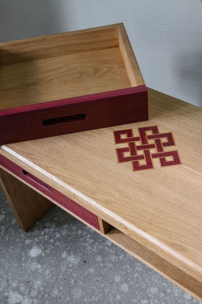 Other tables - The meditation table designed by Bartek Śliwa - SQUARE DROP