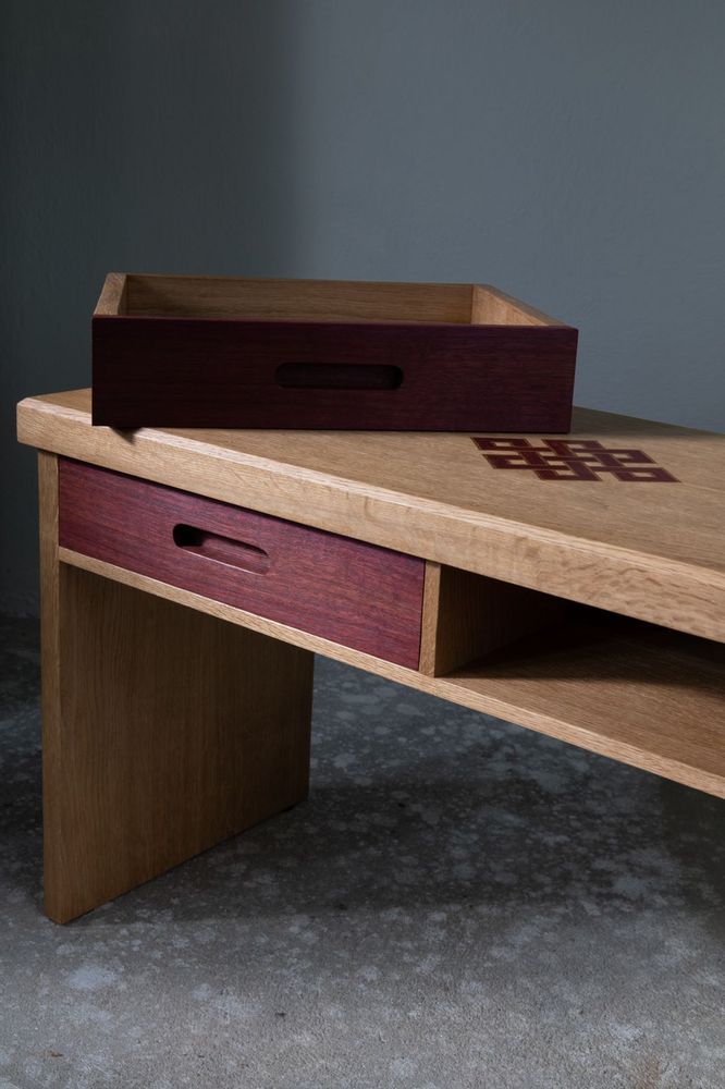 Other tables - The meditation table designed by Bartek Śliwa - SQUARE DROP