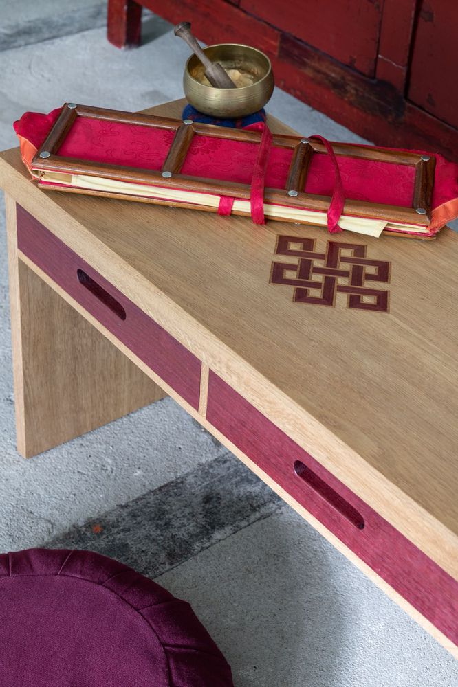 Other tables - The meditation table designed by Bartek Śliwa - SQUARE DROP