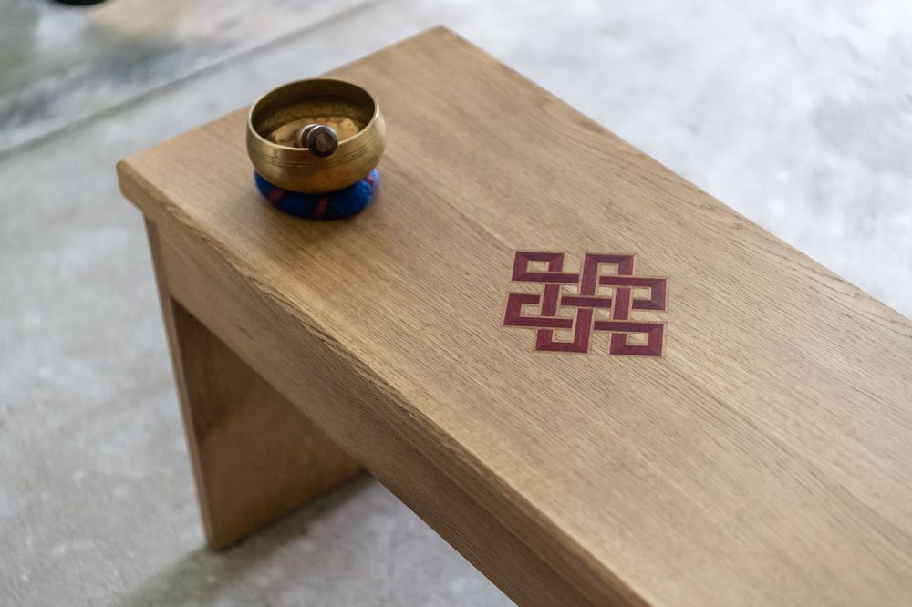 Other tables - The meditation table designed by Bartek Śliwa - SQUARE DROP