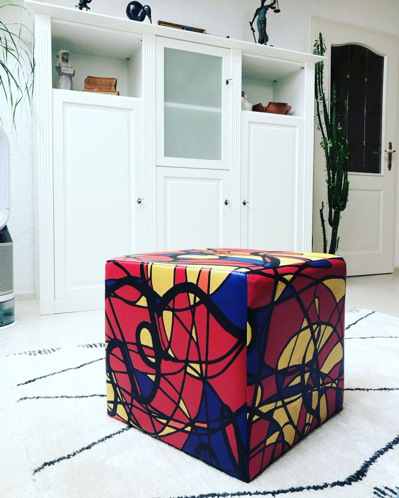 Objets design - Siège cubique - JALUSTOWSKI.DESIGN