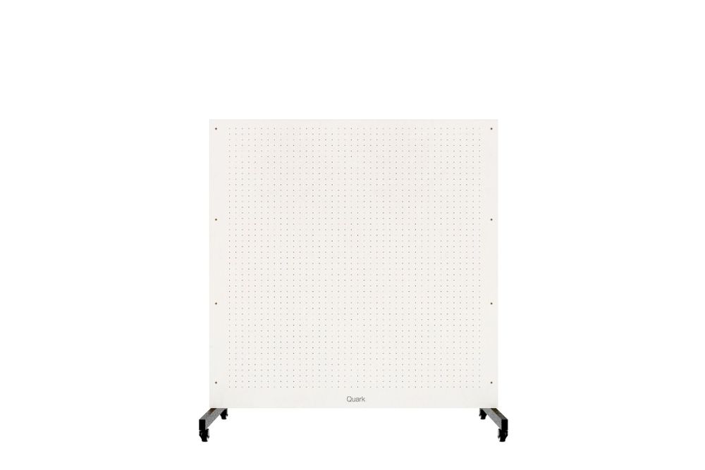 Wall ensembles - Mobile Pegboard Perforated Panel - QUARK
