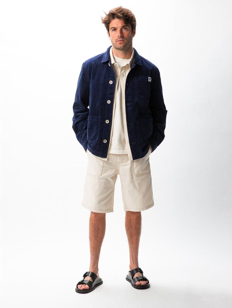 Apparel - Unisex Worker Ribbed Jacket - CÔTELÉ PARIS
