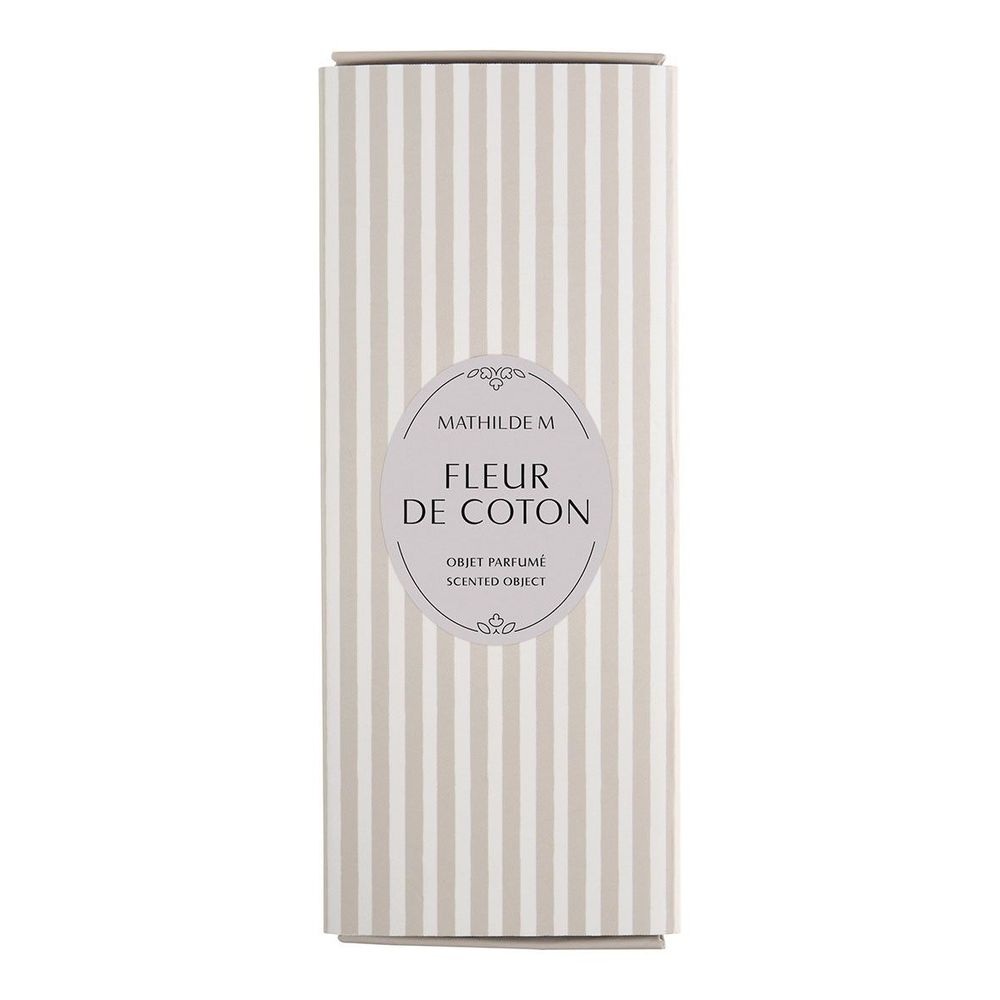 Diffuseurs de parfums - Coffret de 3 décors fondants en cire parfumée - Fleur de Coton - MATHILDE M.