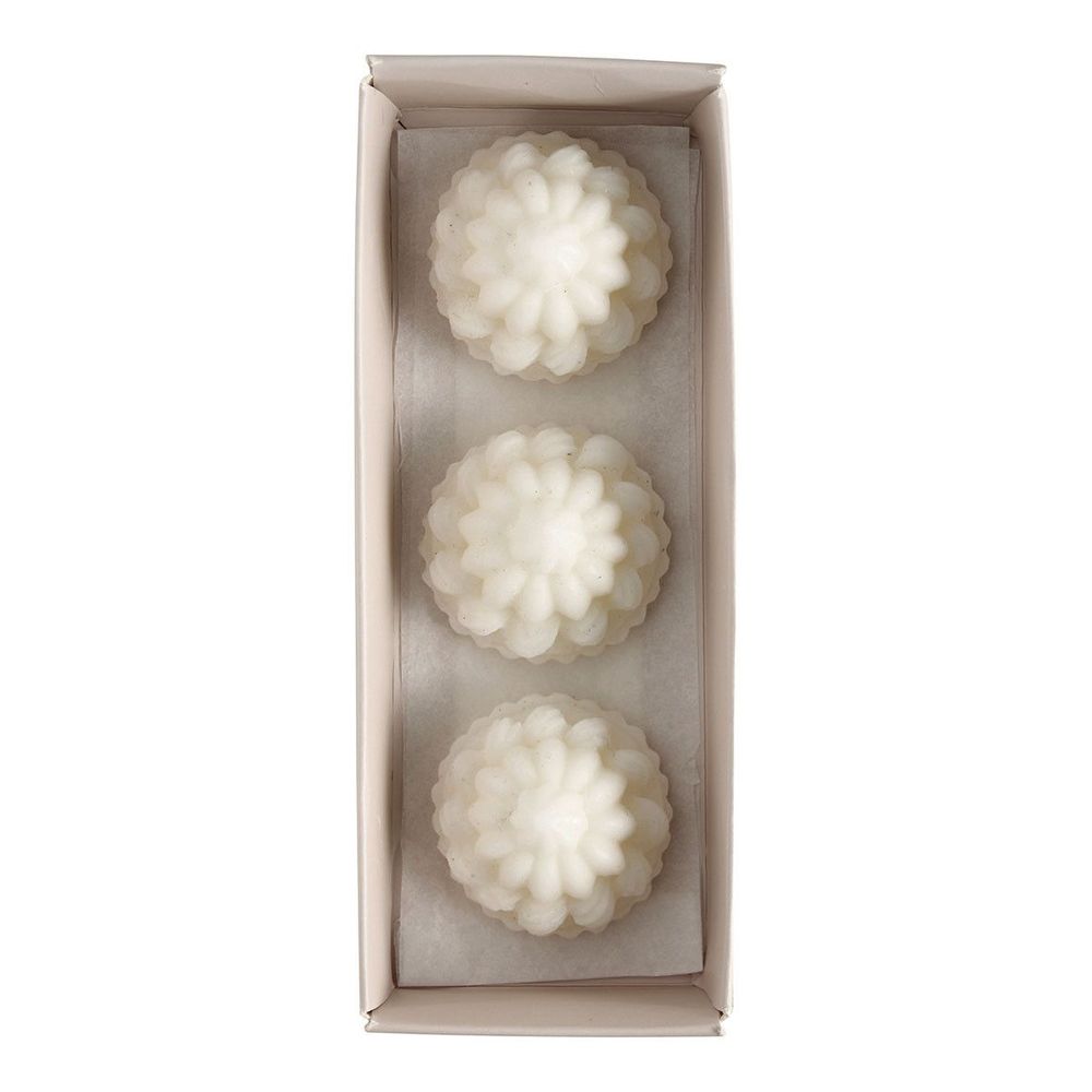 Diffuseurs de parfums - Coffret de 3 décors fondants en cire parfumée - Marquise - MATHILDE M.