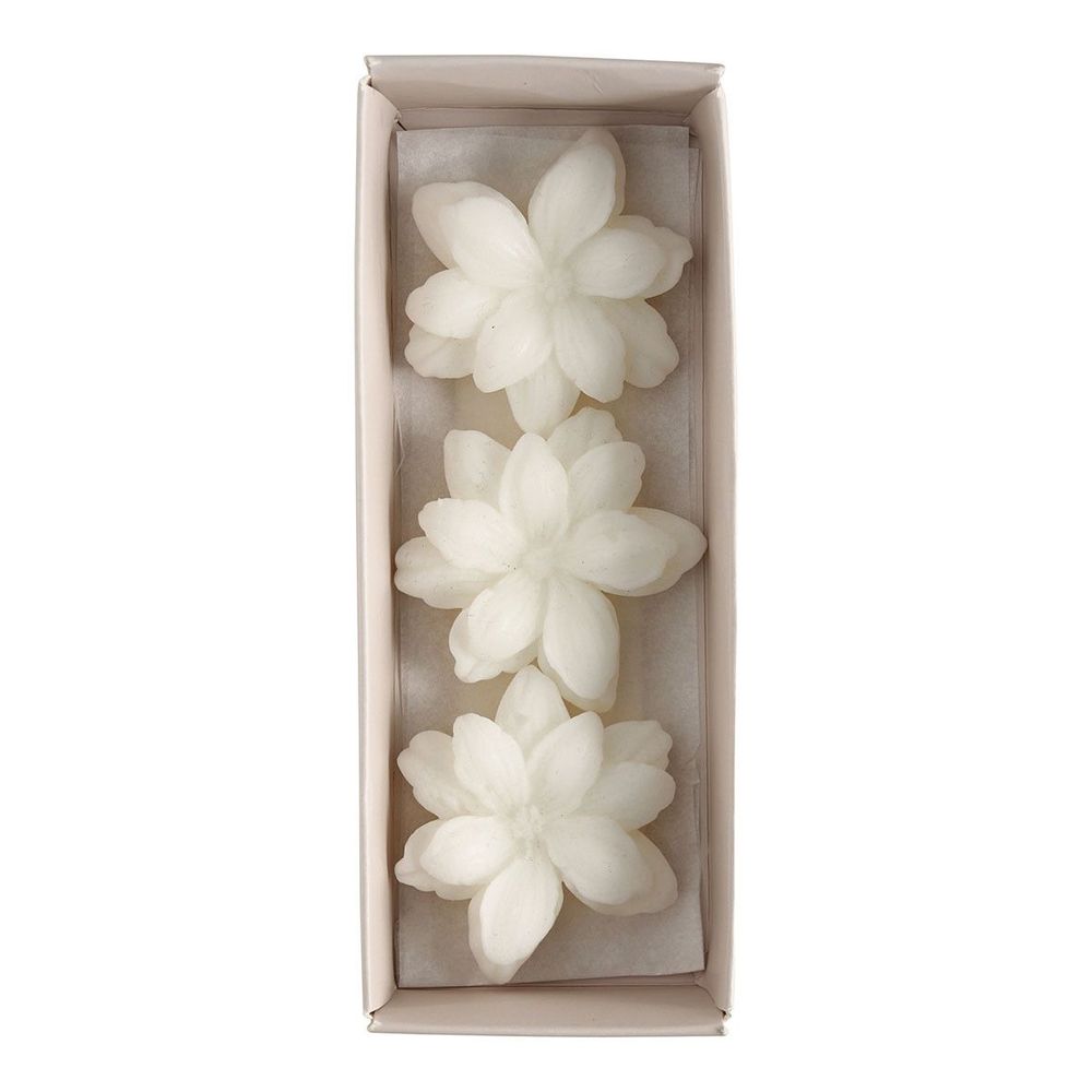 Scent diffusers - Box of 3 scented wax melt decorations - Sublime Jasmin - MATHILDE M.