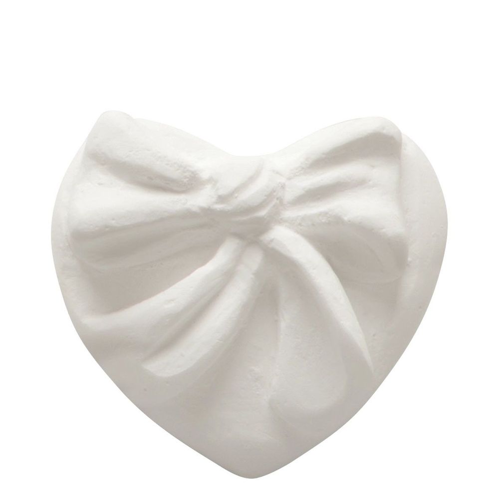 Diffuseurs de parfums - Boîte de 4 décors fondants en cire parfumée C?ur Noeud - Fleur de Coton - MATHILDE M.
