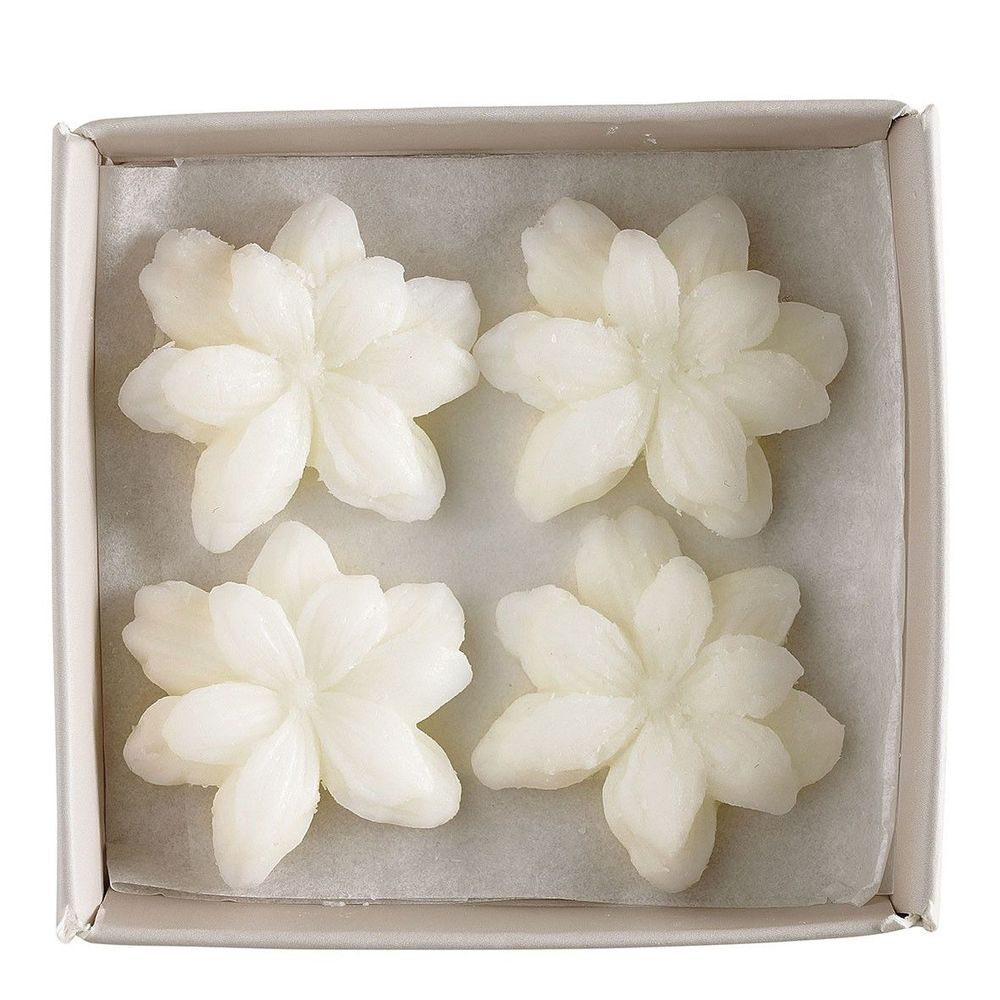 Scent diffusers - Box of 4 Freesia scented wax melt decorations - Freesia Délice - MATHILDE M.