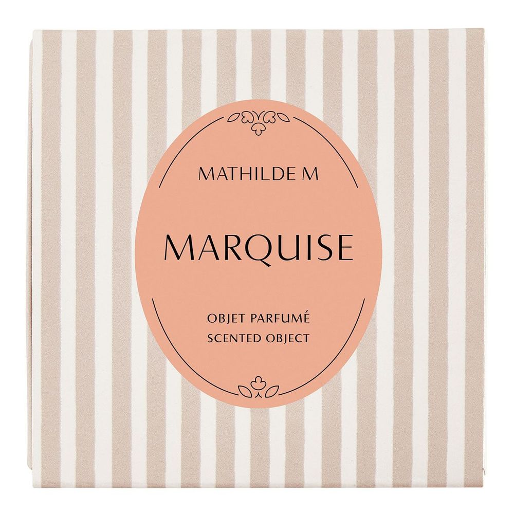 Scent diffusers - Box of 4 melting decorations in scented wax C?ur Arabesque - Marquise - MATHILDE M.