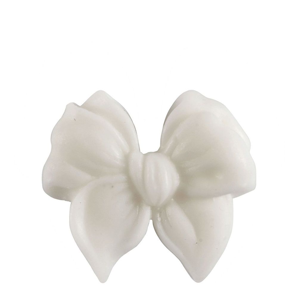 Scent diffusers - Box of 4 melting decorations in scented wax Bow - Linen Voile - MATHILDE M.