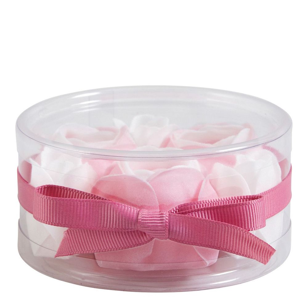 Soaps - Box of 3 camellias and 3 pink soap roses - Rose perfume - MATHILDE M.