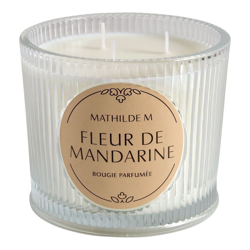 Candles - Les Intemporelles scented candle 400 g - Mandarin Blossom - MATHILDE M.