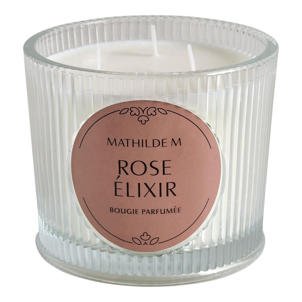 Candles - Les Intemporelles scented candle 400 g - Rose Elixir - MATHILDE M.