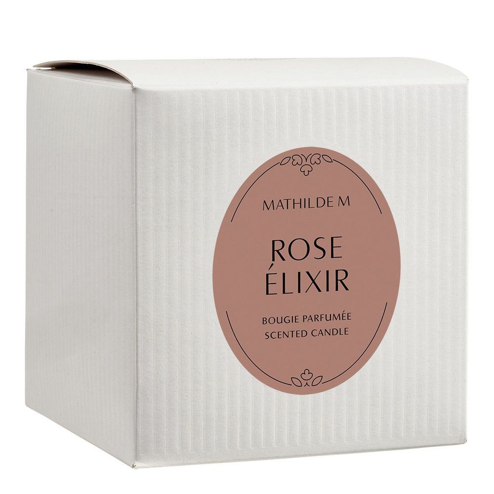 Candles - Les Intemporelles scented candle 400 g - Rose Elixir - MATHILDE M.