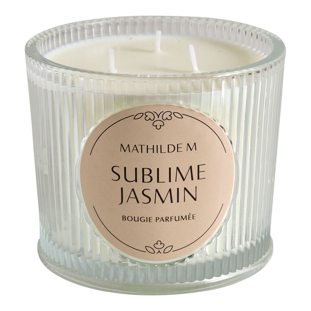Candles - Les Intemporelles scented candle 400 g - Sublime Jasmin - MATHILDE M.