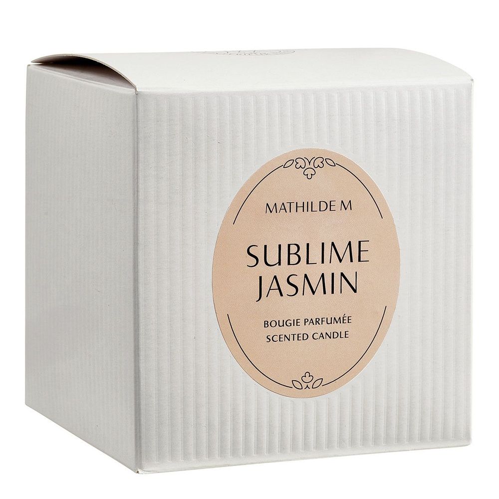 Candles - Les Intemporelles scented candle 400 g - Sublime Jasmin - MATHILDE M.