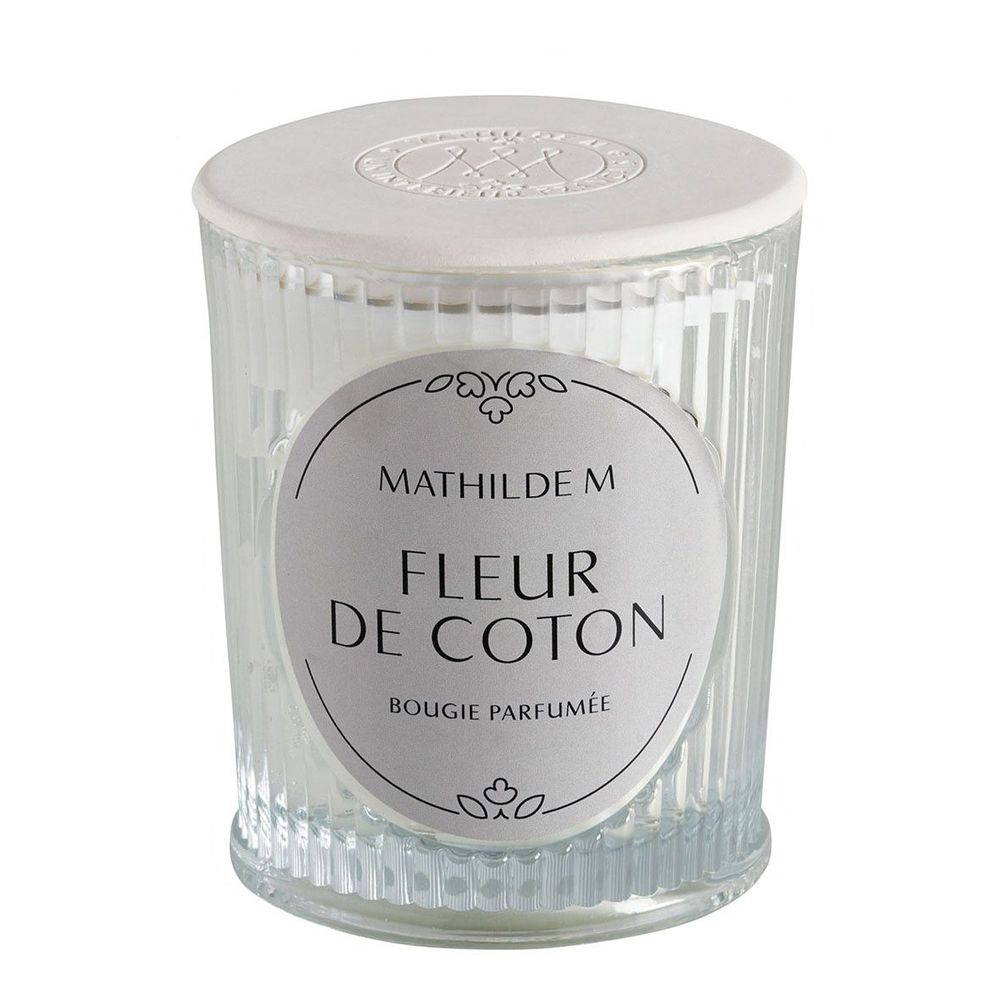 Candles - Les Intemporelles scented candle 145 g - Cotton Flower - MATHILDE M.