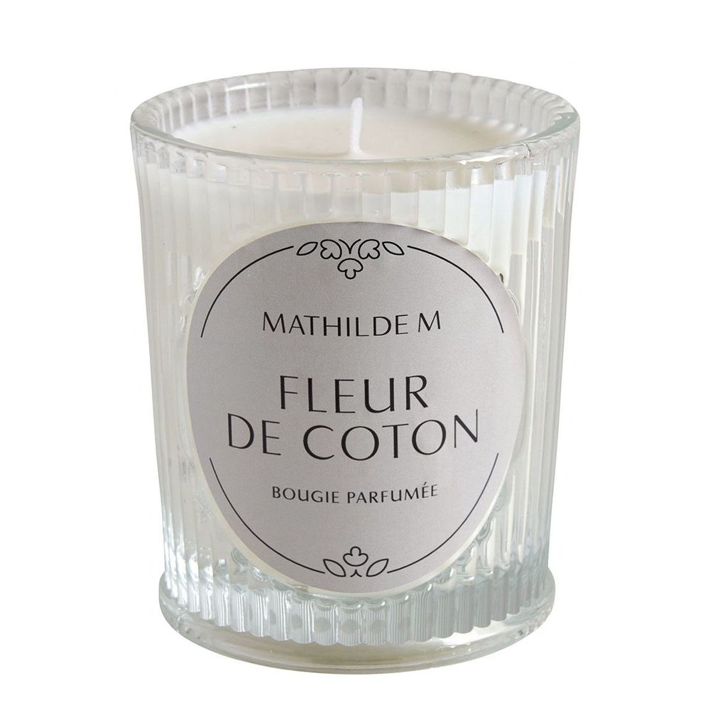 Candles - Les Intemporelles scented candle 145 g - Cotton Flower - MATHILDE M.