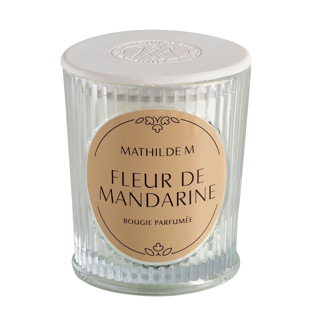 Candles - Les Intemporelles scented candle 145 g - Mandarin Blossom - MATHILDE M.