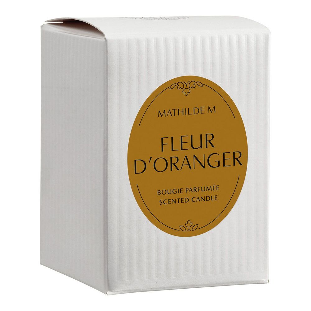 Bougies - Bougie parfumée Les Intemporelles 145 g - Fleur d'Oranger - MATHILDE M.