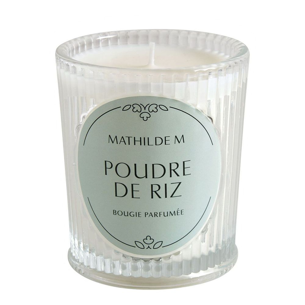 Candles - Les Intemporelles scented candle 145 g - Rice Powder - MATHILDE M.