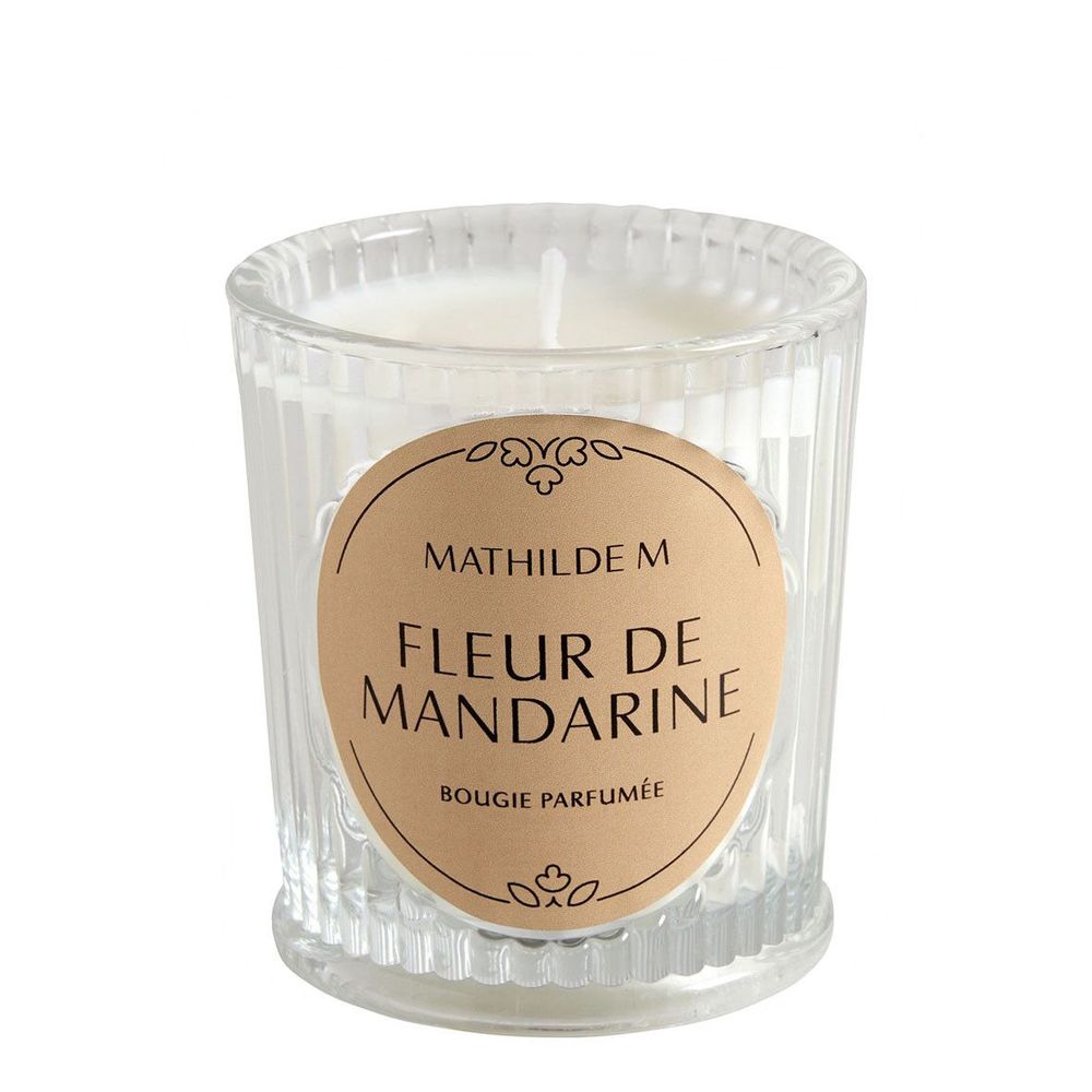Bougies - Bougie parfumée Les Intemporelles 65 g - Fleur de Mandarine - MATHILDE M.