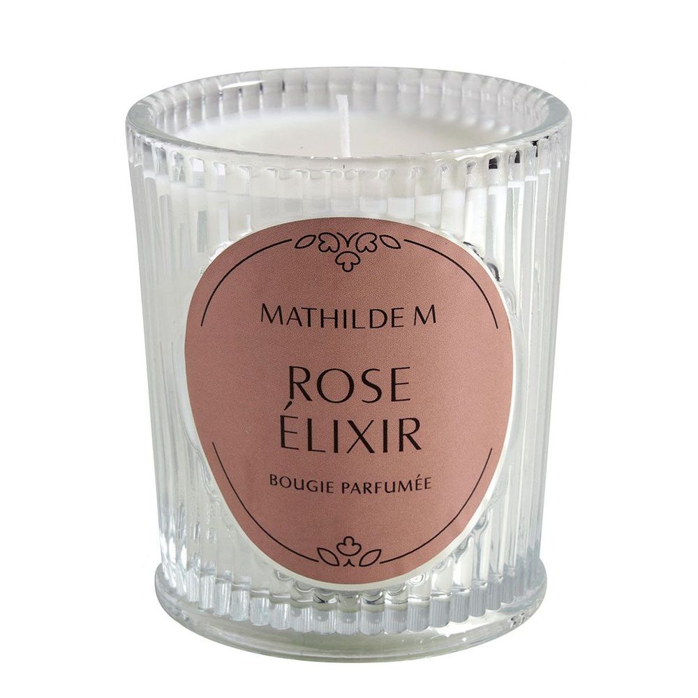 Bougies - Bougie parfumée Les Intemporelles 145 g - Rose Élixir - MATHILDE M.