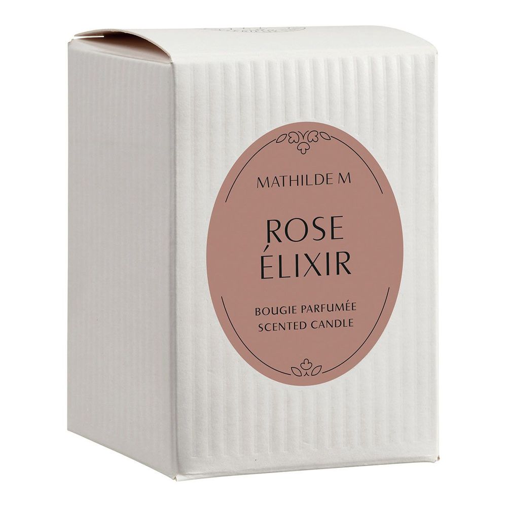 Bougies - Bougie parfumée Les Intemporelles 145 g - Rose Élixir - MATHILDE M.