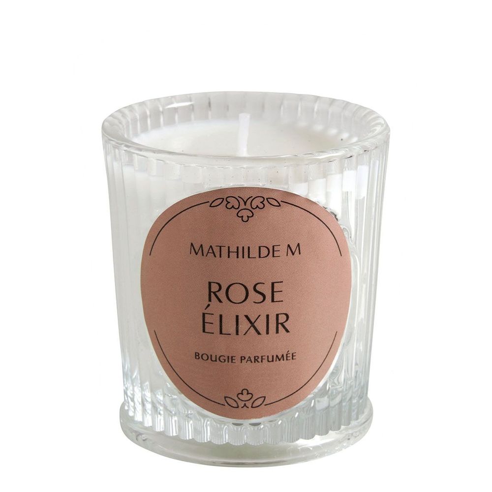 Candles - Les Intemporelles scented candle 65 g - Rose Elixir - MATHILDE M.