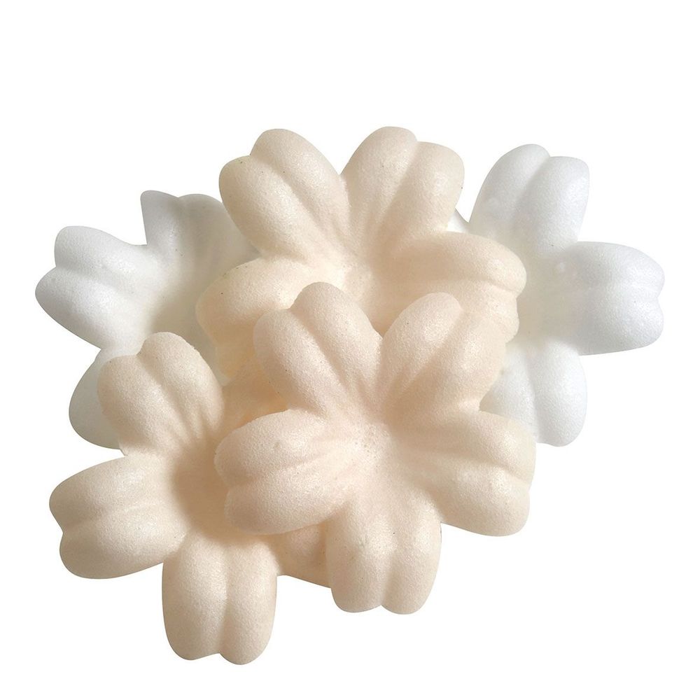 Soaps - Box of white and nude scented soap petals - Rose perfume - MATHILDE M.