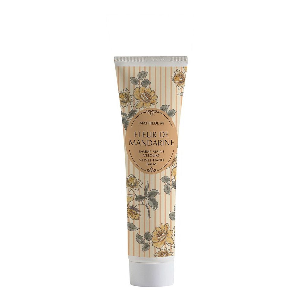 Cosmétiques - Pochette Beauté baume mains savon et décor parfumé - Fleur de Mandarine - MATHILDE M.