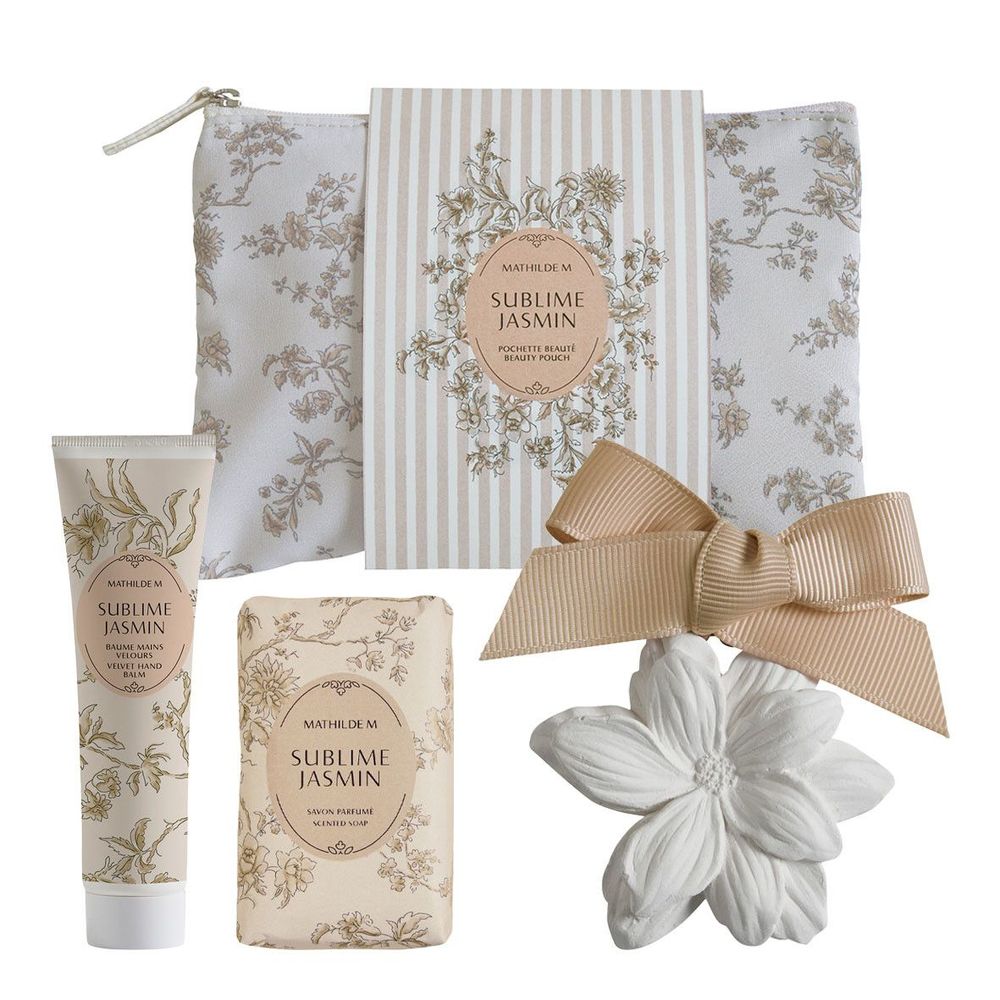 Beauty products - Beauty pouch hand balm soap and scented decor - Sublime Jasmin - MATHILDE M.