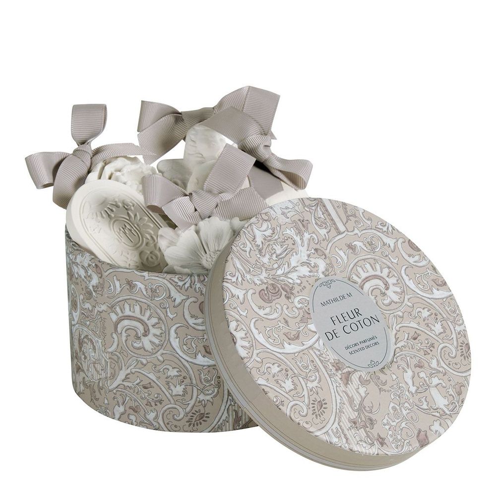 Senteurs - Coffret de 5 décors parfumés - Fleur de Coton - MATHILDE M.
