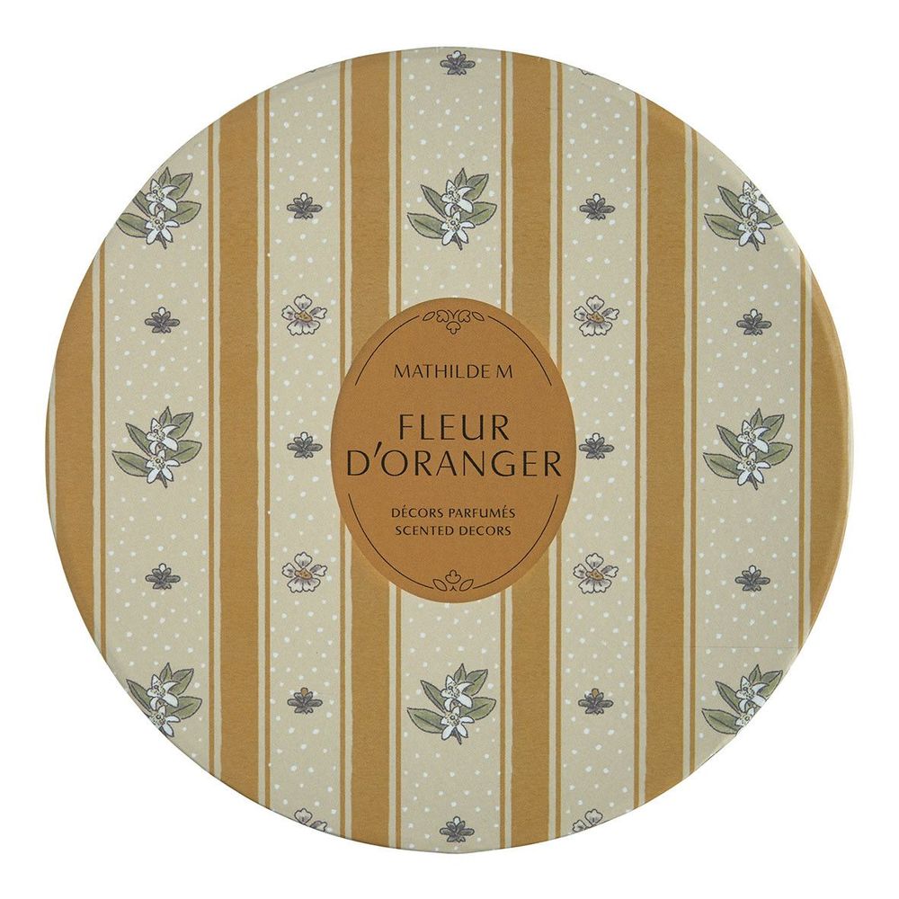 Scents - Box of 5 scented decorations - Orange Blossom - MATHILDE M.