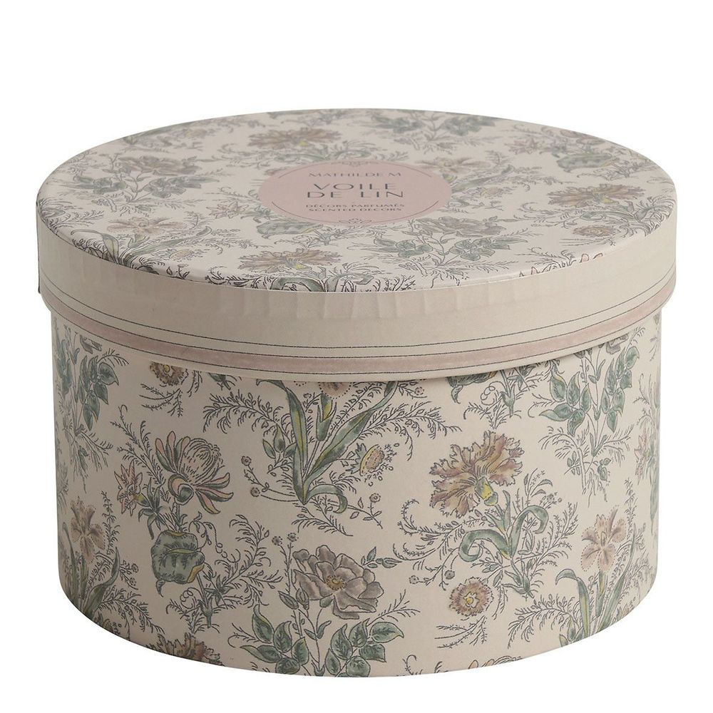 Scents - Box of 5 scented decorations - Voile de Lin - MATHILDE M.
